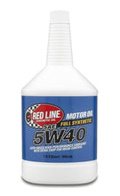 Load image into Gallery viewer, Red Line 5W40 Motor Oil - Quart - Corvette Realm