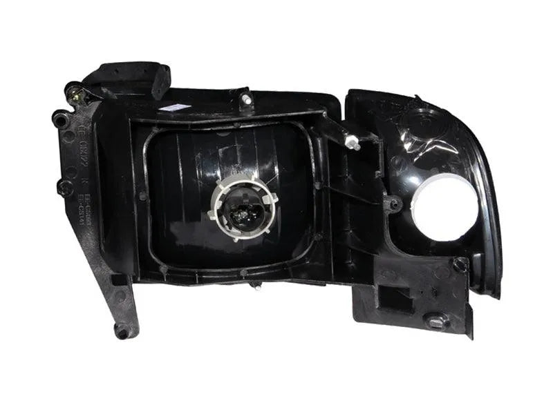 ANZO 1994-2001 Dodge Ram Crystal Headlights Black - Corvette Realm