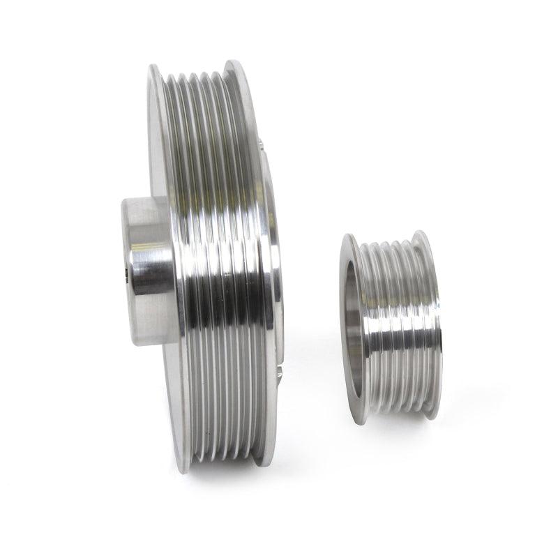 BBK 96-01 Mustang 4.6 GT Cobra Underdrive Pulley Kit - Lightweight CNC Billet Aluminum (3pc) - Corvette Realm