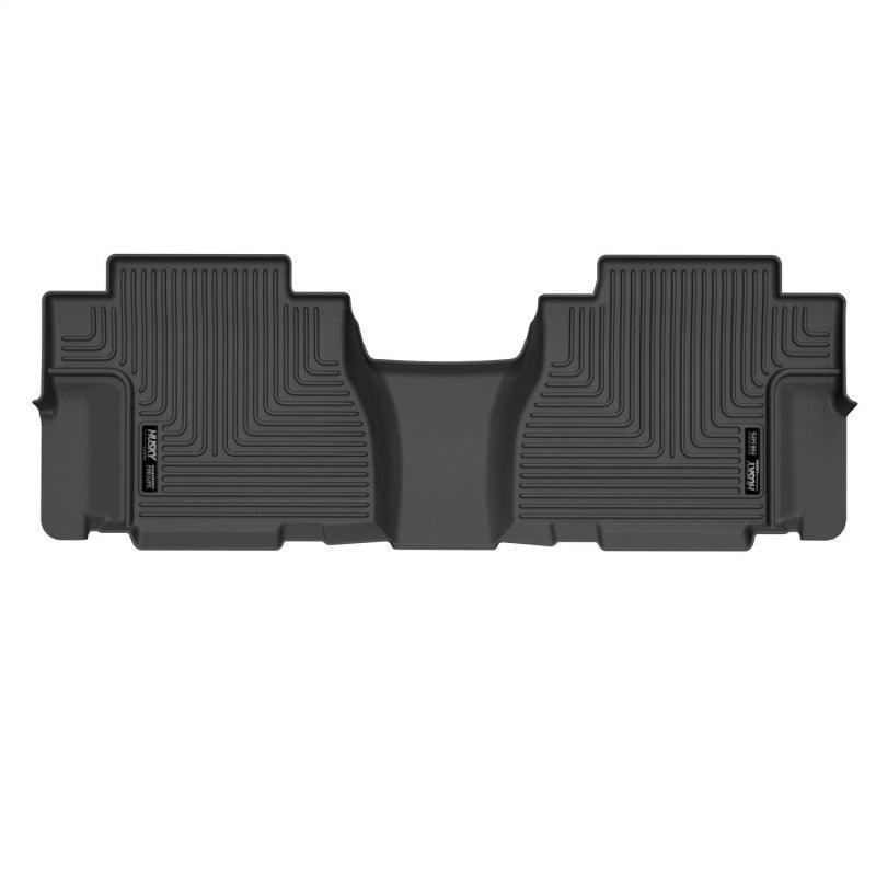 Husky Liners 08-22 Toyota Sequoia X-Act Contour Black 2nd Seat Floor Liners (w/o Second Row) - Corvette Realm