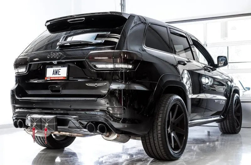 AWE Tuning 2020 Jeep Grand Cherokee SRT/Trackhawk Track Edition Exhaust - Use w/Stock Tips - Corvette Realm