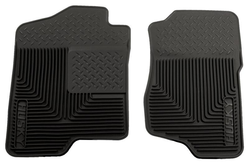 Husky Liners 07-12 GM Silverado/Sierra/Tahoe/Yukon/Escalade Heavy Duty Black Front Floor Mats - Corvette Realm