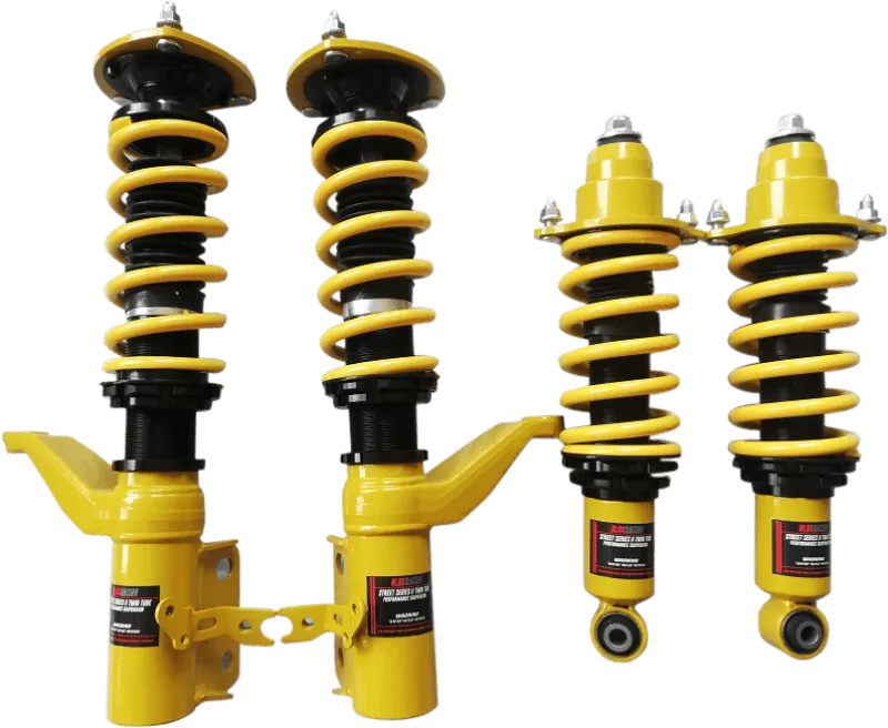 BLOX Racing 02-05 Rsx/01-05 Civic- Non-Adjustable Damping Street Series II Coilovers - Corvette Realm