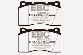 EBC 09+ Hyundai Genesis Coupe 2.0 Turbo (Brembo) Bluestuff Front Brake Pads - Corvette Realm