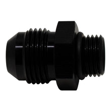 Load image into Gallery viewer, DeatschWerks 6AN ORB Male to 8AN Male Flare Adapter (Incl O-Ring) - Anodized Matte Black - Corvette Realm