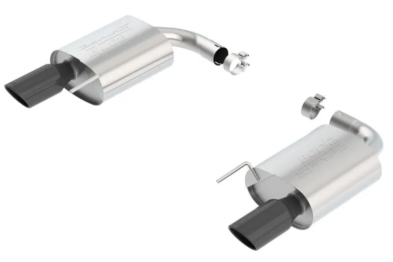 Borla 15-17 Mustang GT 2.5" pipe Axle-Back Exhaust 4" tip Black Chrome