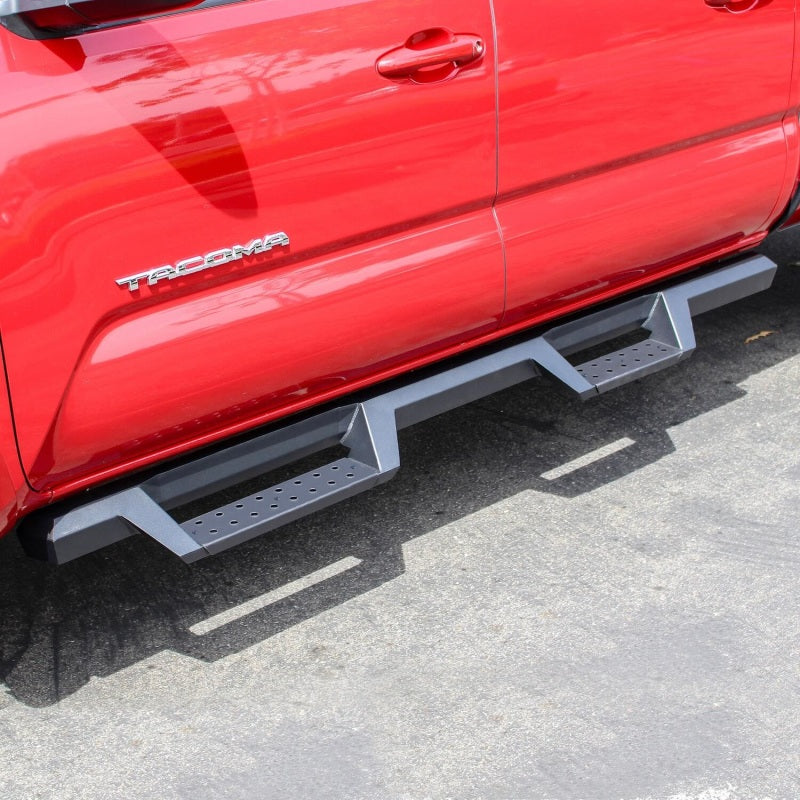 Westin/HDX 05-18 Toyota Tacoma Drop Nerf Step Bars - Textured Black