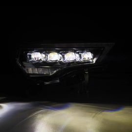 AlphaRex 14-22 Toyota 4Runner (2021 Req. Conv) NOVA LED Proj HL Blk w/Actv Light & Seq. Sig + SB DRL - Corvette Realm