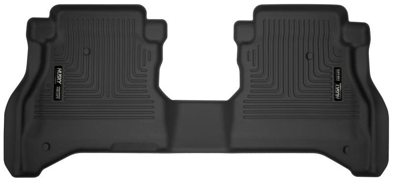 Husky Liners 2020 Jeep Gladiator Crew Cab X-Act Contour Black Floor Liner (2nd Seat) - Corvette Realm