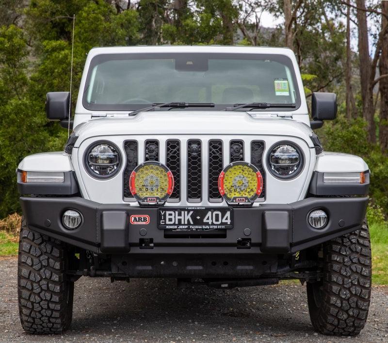 ARB 87-96 Jeep Wrangler YJ/ 97-06 Jeep Wrangler TJ Multi-fit Winch Bumper - Corvette Realm