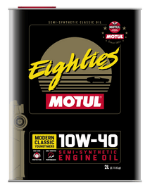 Motul 10W40 Classic Eighties Oil - 10x2L - Corvette Realm