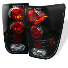 Load image into Gallery viewer, Spyder Nissan Titan 04-14 Euro Style Tail Lights Black ALT-YD-NTI04-BK - Corvette Realm