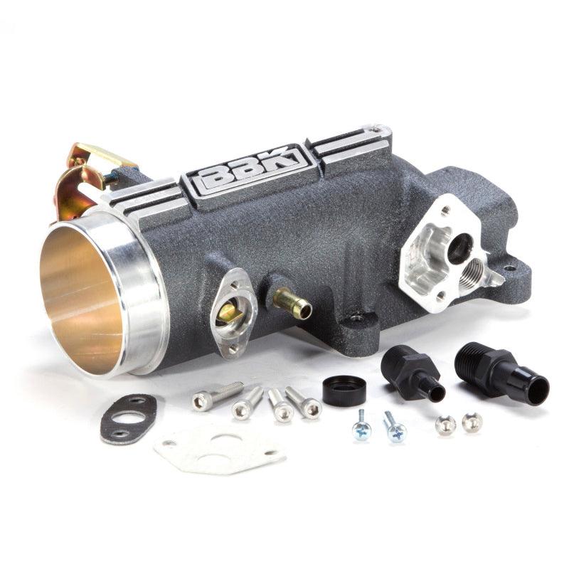 BBK 96-04 Mustang 4.6 GT 78mm Throttle Intake BBK Power Plus Series - Charcoal - Corvette Realm