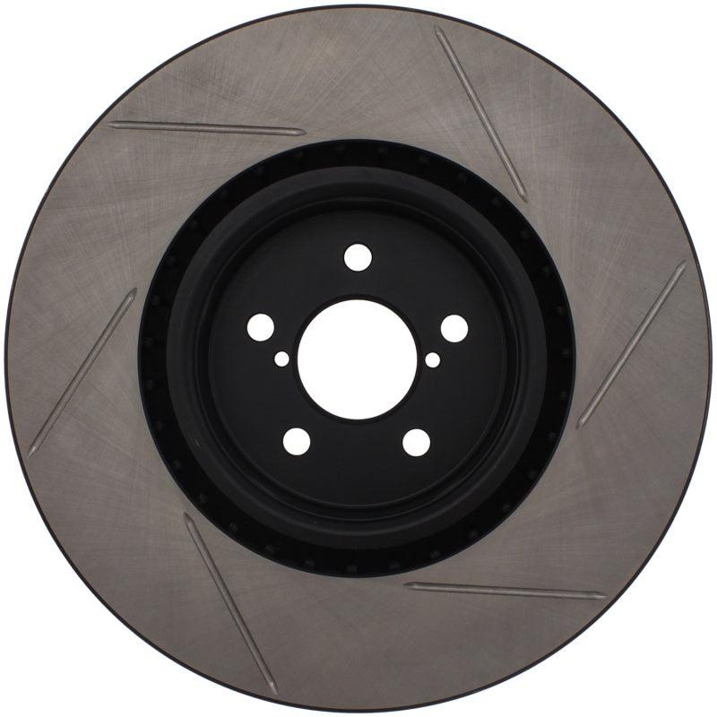 StopTech Power Slot 04 STi Front Right SportStop Slotted Rotor - Corvette Realm