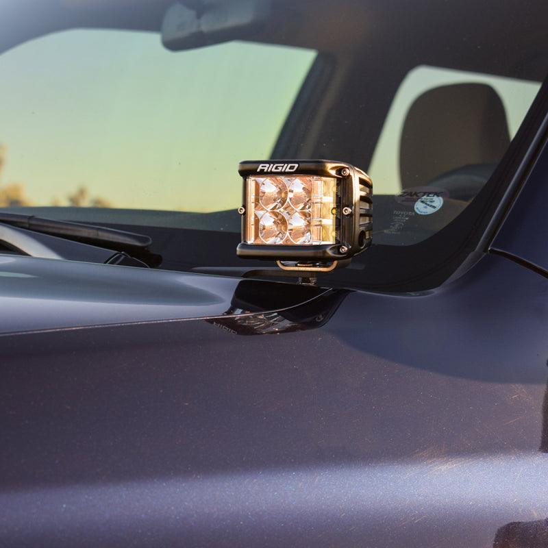 Rigid Industries 10-20 Toyota 4Runner A-Pillar Light Kit (Includes D-SS Flood) - Corvette Realm