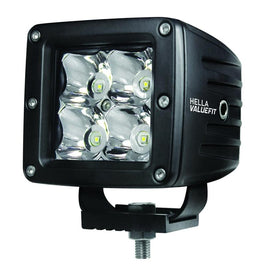 Hella HVF Cube 4 LED Off Road Kit - 3.1in 2X12W - Corvette Realm