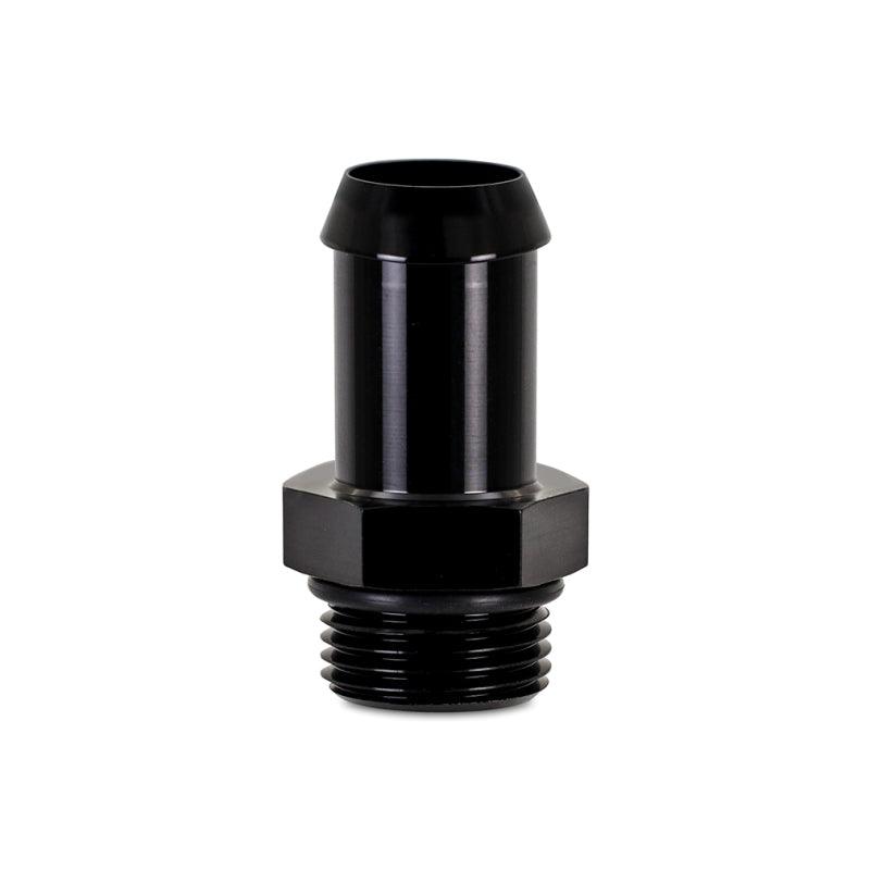 Mishimoto -10 ORB to 3/4in Hose Barb Aluminum Fitting - Black - Corvette Realm