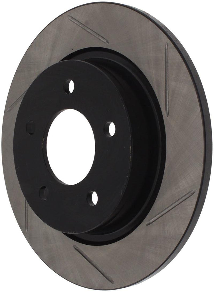 StopTech Power Slot 07-09 Mazdaspeed 3 Slotted Left Rear Rotor - Corvette Realm