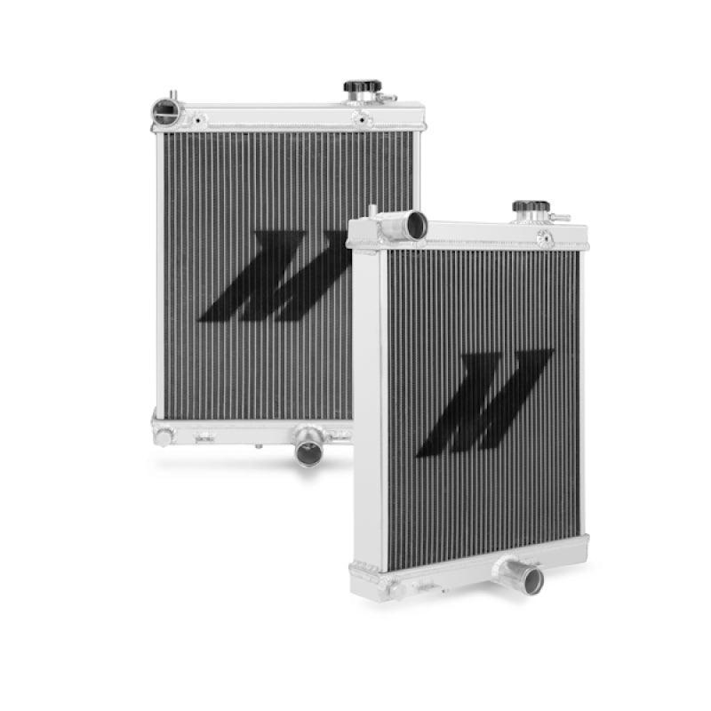 Mishimoto 03-07 Mitsubishi Lancer Evo 7/8/9 Half-Size Performance Aluminum Radiator - Corvette Realm