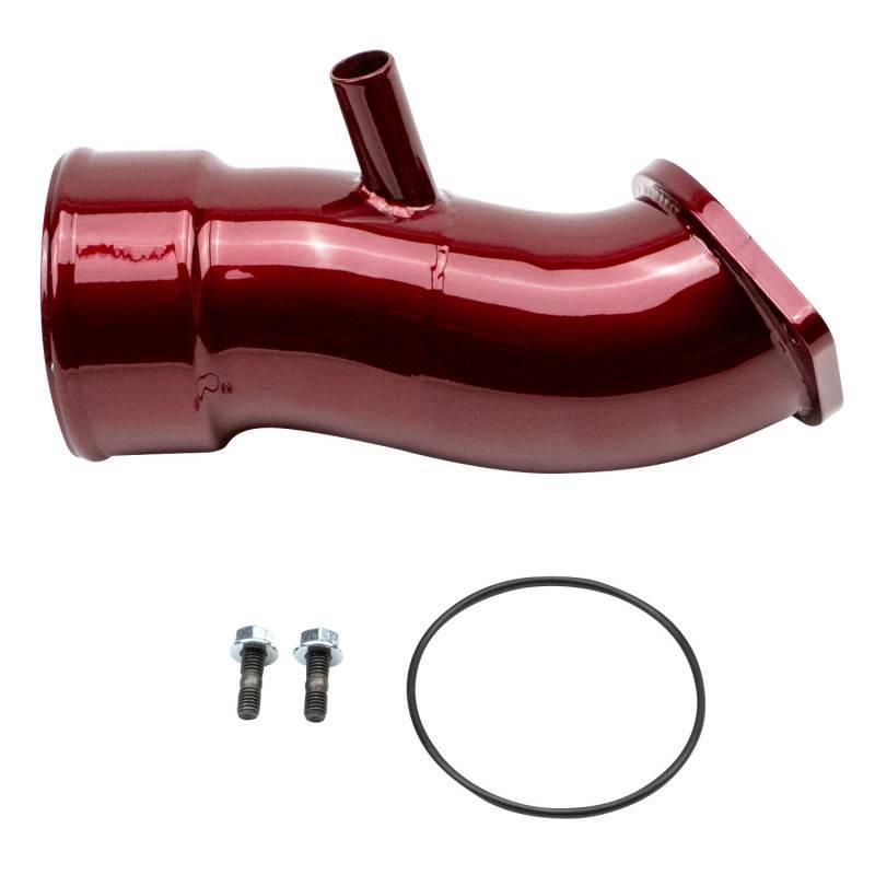 Wehrli 2020+ Chevrolet 6.6L L5P Duramax 3.5in Intake Horn w/PCV Port - Bengal Red - Corvette Realm