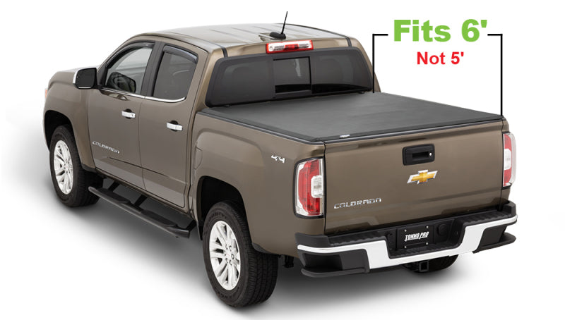 Tonno Pro 15-19 Chevy Colorado 6ft Fleetside Tonno Fold Tri-Fold Tonneau Cover