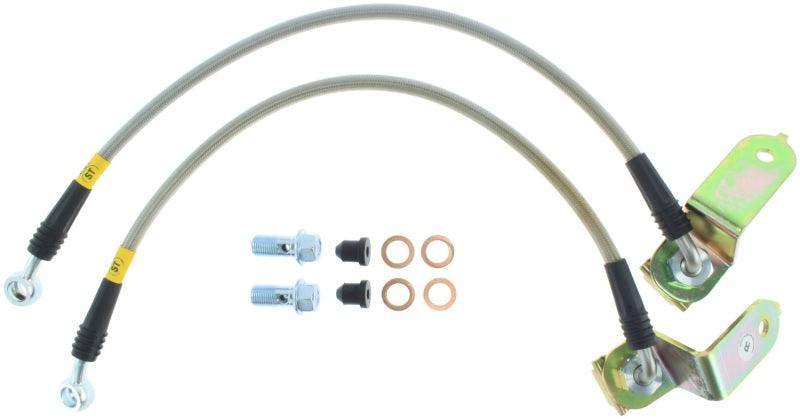 StopTech 06-07 Chrysler 300C SRT-8 Stainless Steel Rear Brake Lines - Corvette Realm