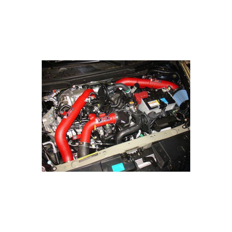 Injen 11-14 Nissan Juke 1.6L Nismo Turbo Upper Intercooler Piping Kit - Wrinkle Red - Corvette Realm