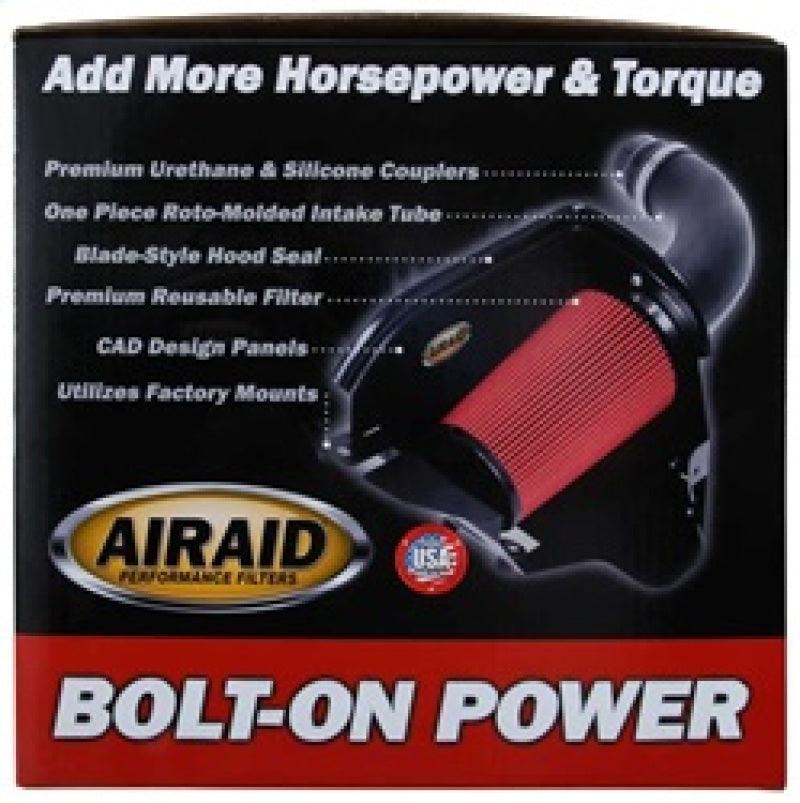 Airaid 11-14 Dodge Charger/Challenger MXP Intake System w/ Tube (Oiled / Red Media) - Corvette Realm