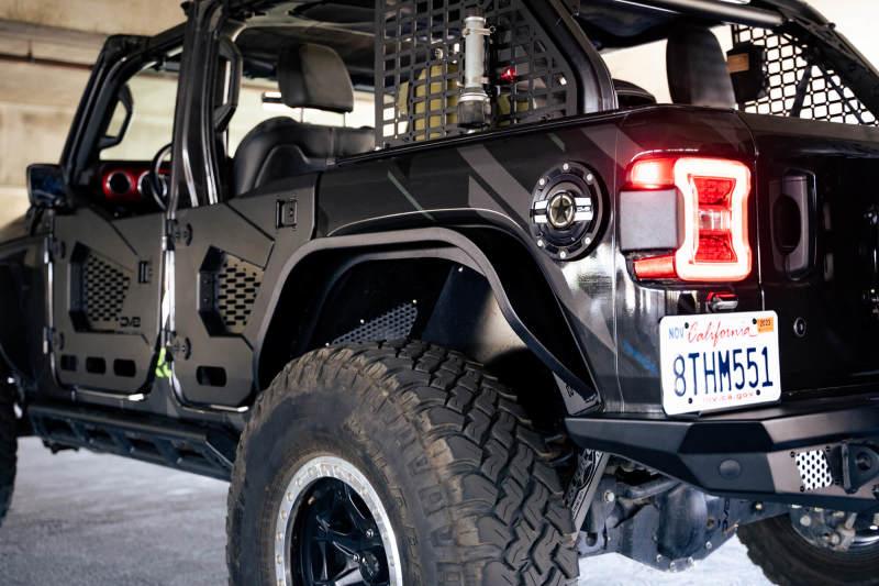 DV8 Offroad 18-23 Jeep Wrangler JL Slim Fender Flares - Corvette Realm