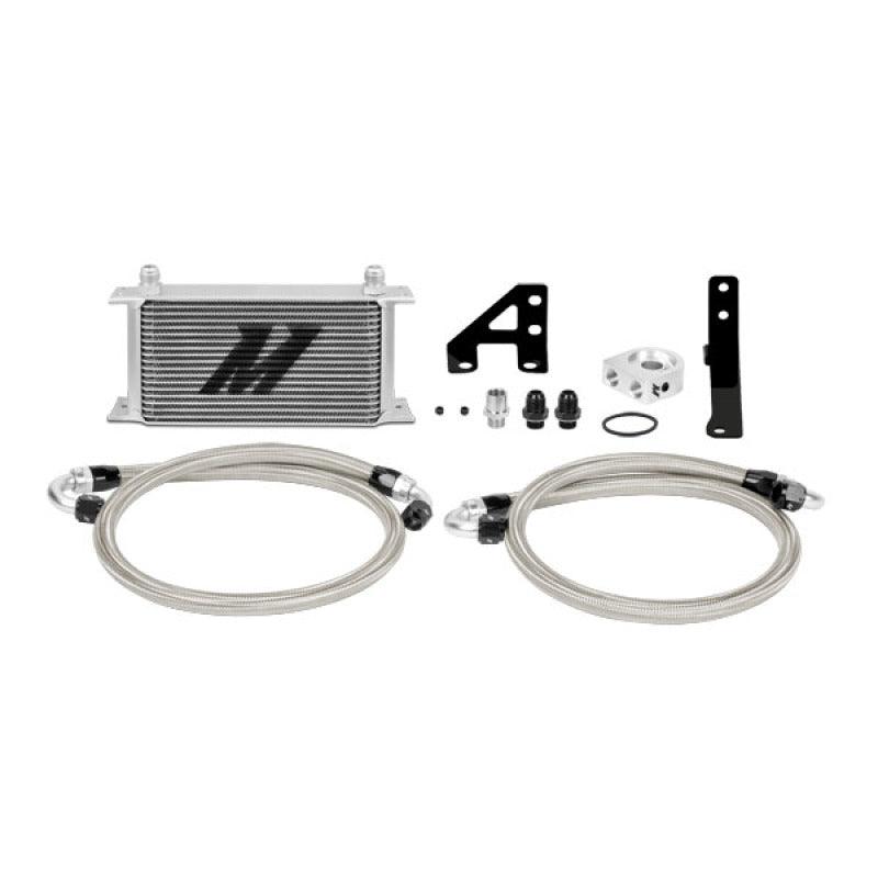 Mishimoto 15 Subaru STI Oil Cooler Kit - Silver - Corvette Realm