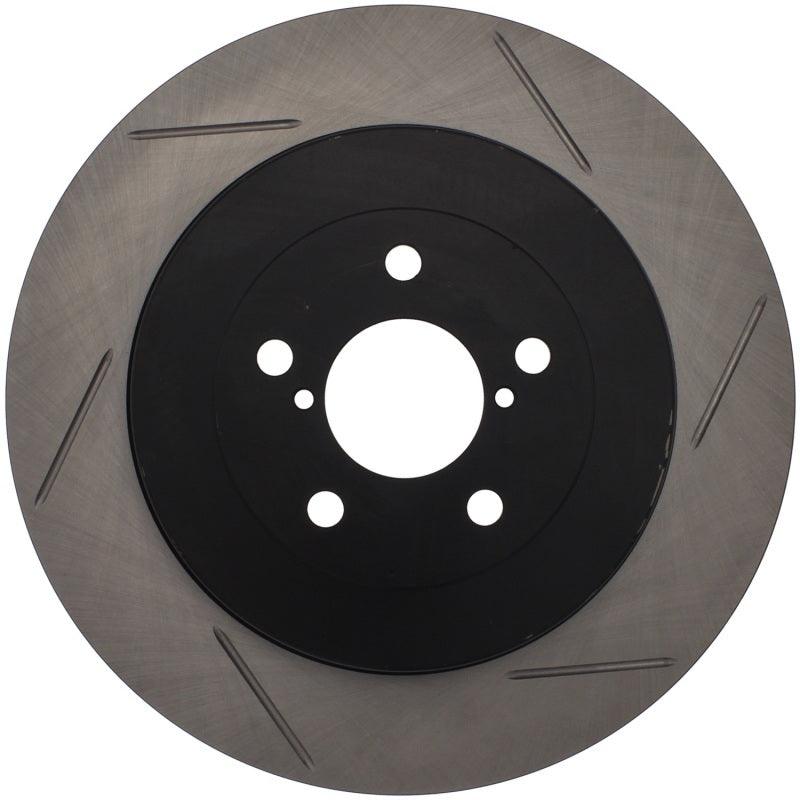 StopTech Power Slot 04 STi Rear Right Slotted Rotor - Corvette Realm