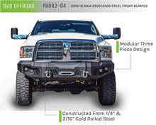 Load image into Gallery viewer, DV8 Offroad 10-18 RAM 2500 Front Bumper - Corvette Realm