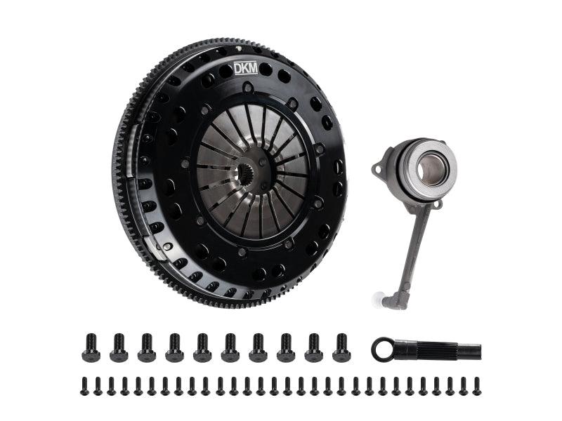 DKM Clutch 2.0 VW/Audi A3 TSI 8 Bolt Motor MS Twin Disc Clutch w/Steel Flywheel (660 ft/lbs Torque) - Corvette Realm