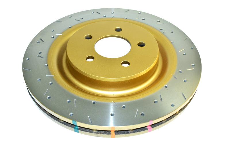 DBA 8/98+ Nissan Skyline R34 GTT Front Crossdrilled Slotted 4000 Series Rotor - Corvette Realm