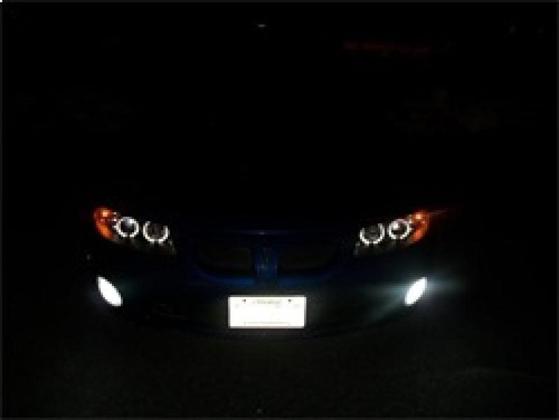 Spyder Pontiac GTO 04-06 Projector Headlights LED Halo LED Black High H1 Low H1 PRO-YD-PGTO04-HL-BK - Corvette Realm