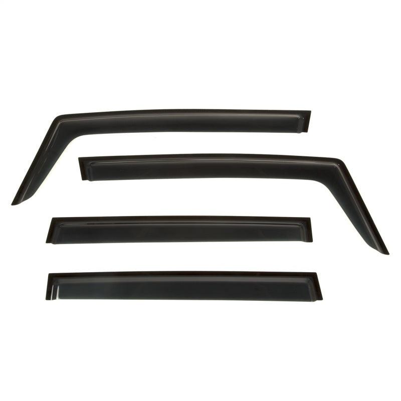 Rugged Ridge Window Visor 4-pc set Black 15-18 Renegade BU - Corvette Realm