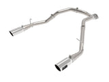 aFe Large Bore-HD 3in 409SS DPF-Back Exhaust System w/ Polished Tip RAM 1500 20-21 V6-3.0
