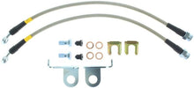 Load image into Gallery viewer, StopTech Stainless Steel Front Brake Lines 2015 Ford Mustang Base/V6/GT w/ 320mm &amp; 352mm Front Discs - Corvette Realm