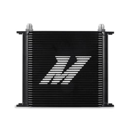 Mishimoto Universal 34 Row Oil Cooler - Black - Corvette Realm