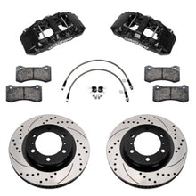 Load image into Gallery viewer, Wilwood 24-25 Toyota Tacoma Front Aero6-DM Big Brake Kit 13.38 In SRP Drilled Slotted Rotor/w Lines