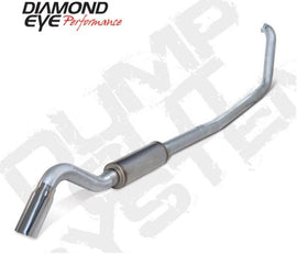Diamond Eye KIT 4in TB SGL AL: TURN DOWN 00-03 FORD 7.3L F250/F350 - Corvette Realm