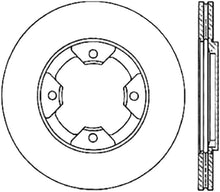 Load image into Gallery viewer, StopTech Power Slot 84-85 Nissan 300ZX Slotted &amp; Drilled Left Front Rotor - Corvette Realm