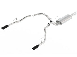 Borla 09-24 Dodge Ram 1500 5.7L V8 3in to Dual 2.5in Single Round Rolled Angle-Cut S-type Exhaust