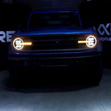 Load image into Gallery viewer, AlphaRex 21-23 Ford Bronco NOVA LED Projector Headlights Black - Corvette Realm