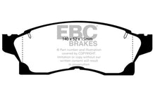 Load image into Gallery viewer, EBC 91-92 Toyota MR2 2.0 Turbo Redstuff Front Brake Pads - Corvette Realm