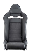 Load image into Gallery viewer, Sparco Seat SPX Leather/Alcantara Black - Left
