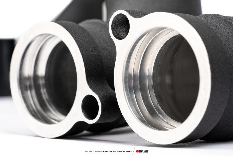 AMS Performance 15-18 BMW M3 / 15-20 BMW M4 w/ S55 3.0L Turbo Engine Charge Pipes - Corvette Realm