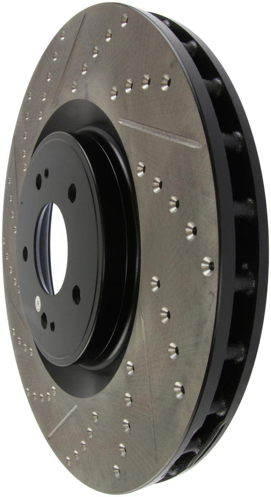 StopTech Slotted & Drilled Sport Brake Rotor - Corvette Realm
