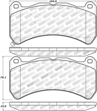 Load image into Gallery viewer, StopTech Performance 08-09 Lexus IS F Front Brake Pads - Corvette Realm