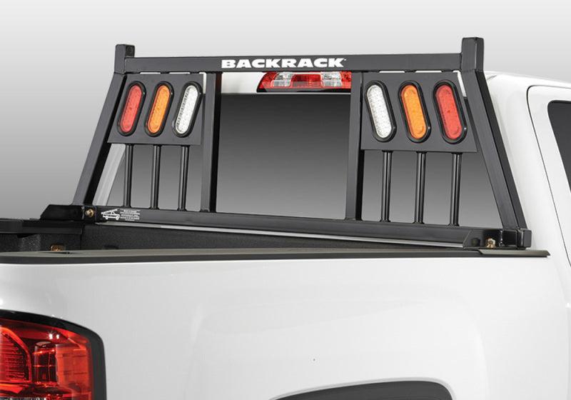 BackRack 99-23 Ford F250/350/450 (Aluminum Body) Three Light Rack Frame Only Requires Hardware - Corvette Realm